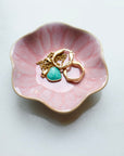 Pink Flower Jewellery Bowl