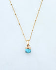 Turquoise Necklace for Inner Strength (XS)