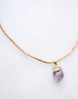 Amethyst Necklace for Peace & Calm
