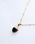 Black Tourmaline Necklace for Protection