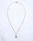 Blue Apatite Necklace for Clarity & Inspiration