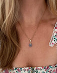 Blue Fluorite Necklace for Focus & Positivity