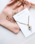 Blue Fluorite Necklace for Focus & Positivity