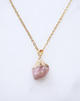 Strawberry Quartz Necklace for Love & Joy
