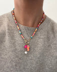The Amalfi Necklace - Pink