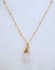 Clear Quartz Necklace for Clarity & Energy
