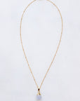 Blue Agate Necklace for Calmness & Clarity
