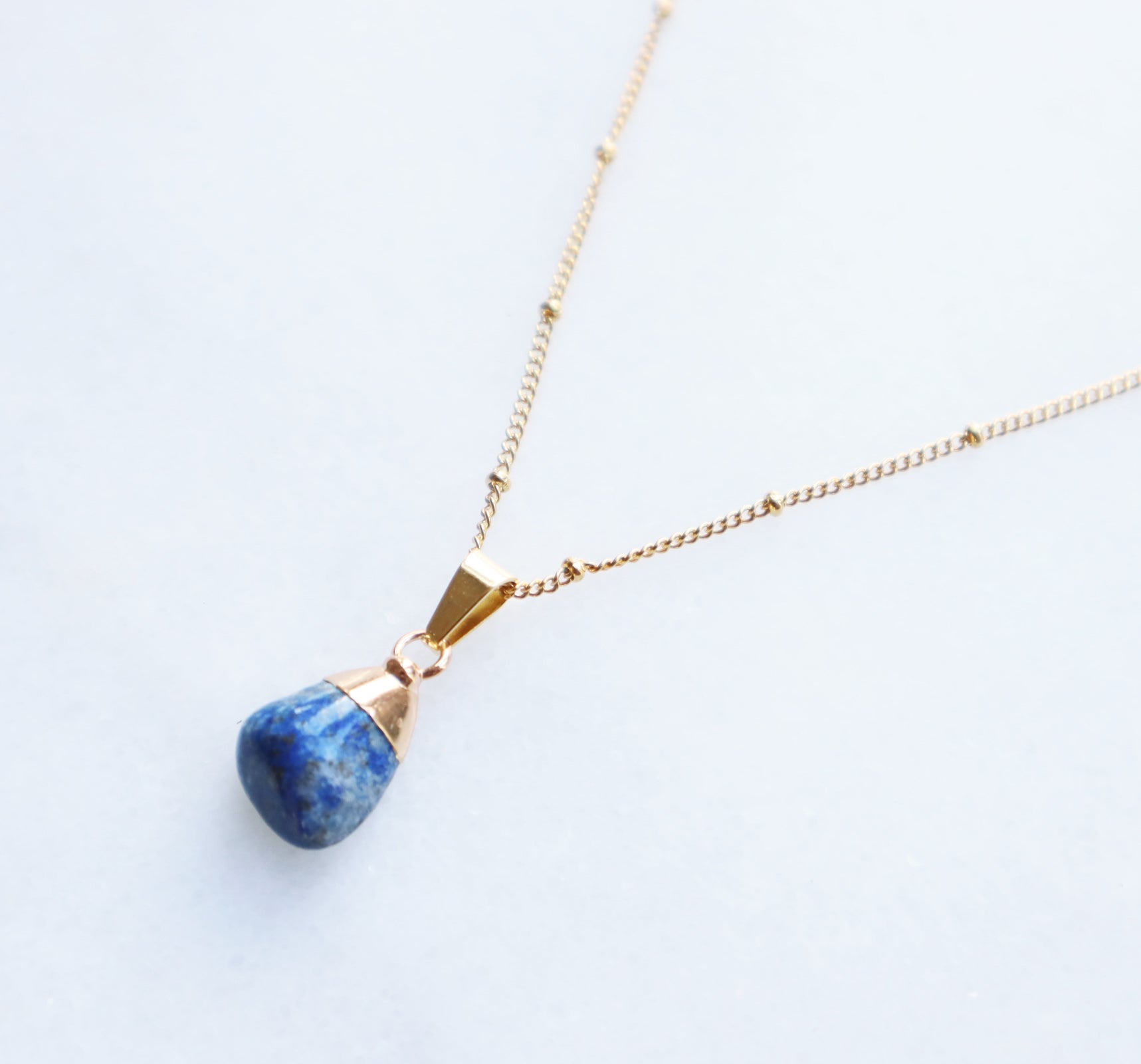 Lapis Lazuli Necklace for Truth &amp; Confidence
