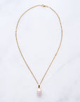 Rose Quartz Necklace for Love & Peace